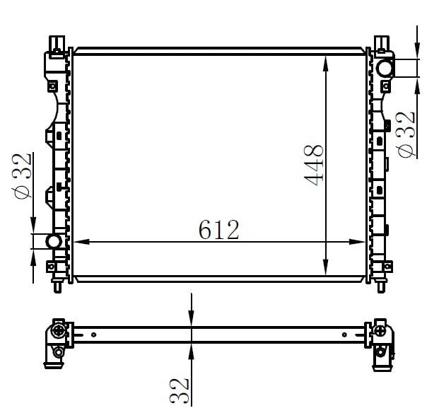 MOTOR SU RADYATORU LAND ROVER FREELANDER I L314 18K4F 204D3 M47D20 00>06