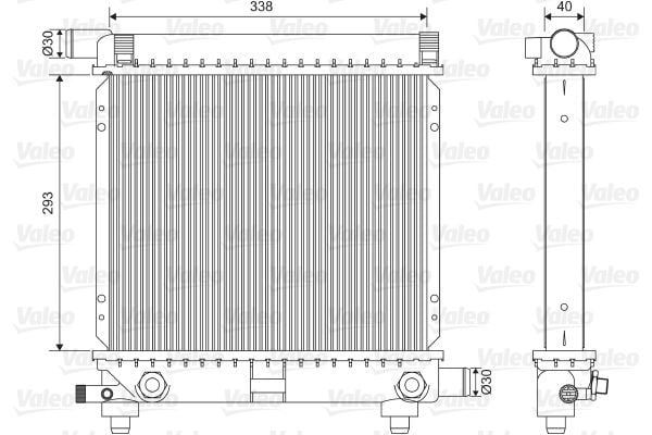 MOTOR SU RADYATORU MERCEDES W201 W124 S124 KLIMASIZ / OTOMATIK SANZIMAN