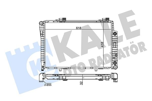 MOTOR SU RADYATORU MERCEDES W202 S202 C208 R170