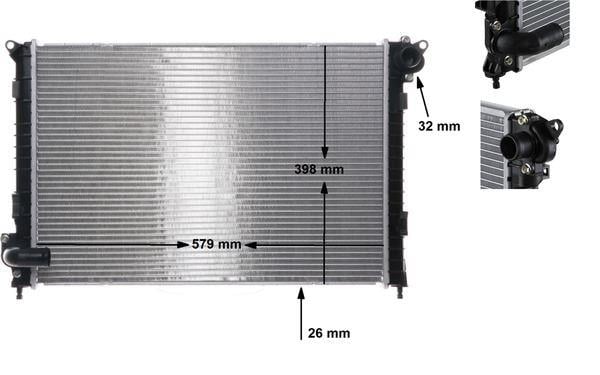 MOTOR SU RADYATORU MINI R50 R52 R53
