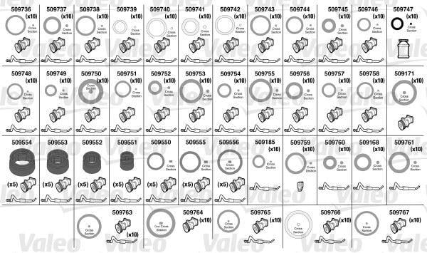 O RING VE CONTA KITI ÜNİVERSAL