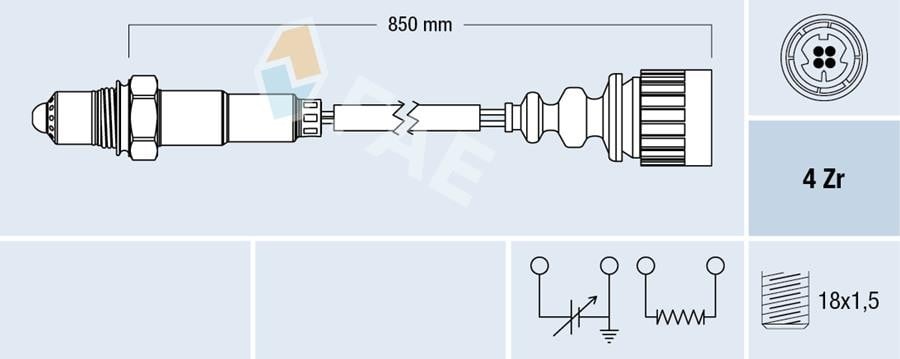 OKSIJEN SENSORU BMW M20 M40 M42 M43 M50 E30 E36 E31 E32 90>98