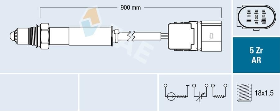 OKSIJEN SENSORU KATALIZATOR ONCESI E-CLASS W211 06>08 S211 06>09