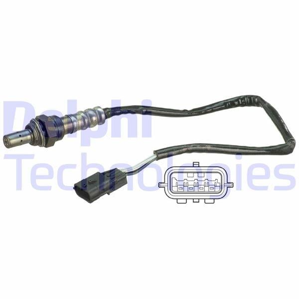 OKSİJEN SENSÖRÜ RENAULT CLIO III 05> MODUS 04> 1.2 16V D4F