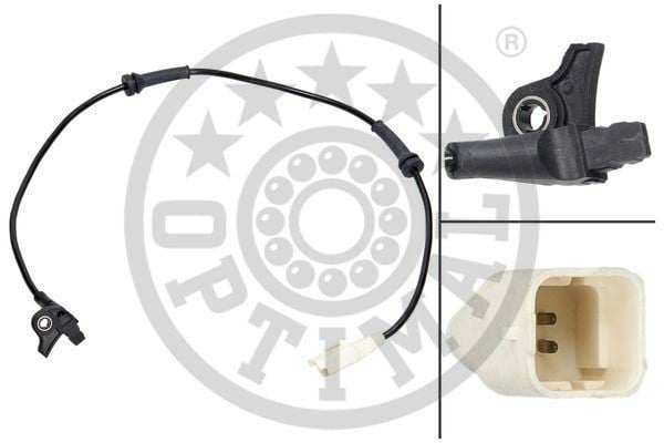 ÖN ABS DEVİR SENSÖRÜ P307 00>12 P308 07>14 P3008 09>16 P5008 09>16 C4 09> DS4 11> DS5 11>