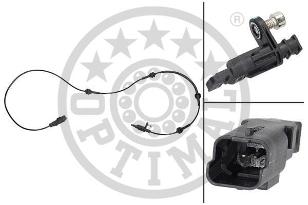 ÖN ABS TEKERLEK HIZ SENSÖRÜ P508 2.2-C6 3.0 V6-2.2 HDİ-2.7 HDİ 05> 407 1.8-2.0 16V 04> C5 06>