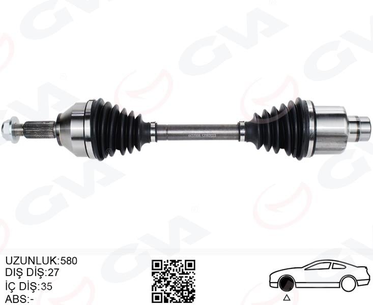 ÖN AKS KOMPLE SAĞ FORD MONDEO III 1.8 -2.0 16V 00>07