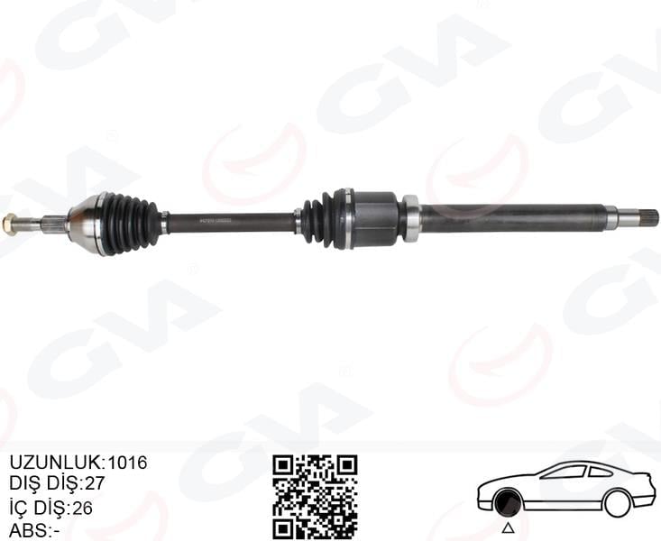 ÖN AKS KOMPLE SAĞ FORD YENI MONDEO V 1.5 TDCi 14>