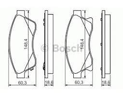 ÖN BALATA 15 INC ASTRA J 1.3 CDTI-1.4-1.4 TURBO-1.6 1.7 CDTİ 2.0CDTİ 10>AVEO 11>CRUZE 11>