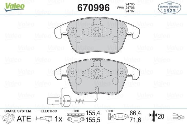 ÖN BALATA AUDI A4 - A5 09 > GDB1814
