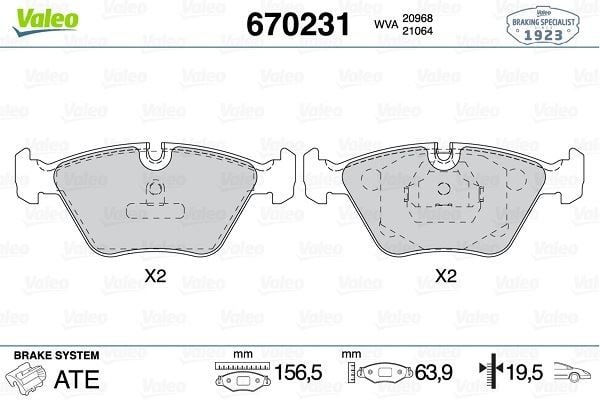 ÖN BALATA BMW M3 3.0 3.2 M3 00 > 518İ 520İ TD 7 Z3 98-01