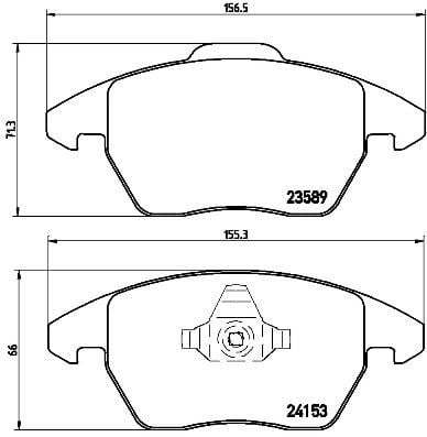 ÖN BALATA C4 PICASSO 06 >11 > P5008 1.6 16V-2.0 16V-2.0 HDI 08 >12 >P3008 12 > DS4 11 > DS5 12 >