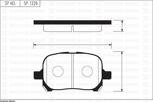 ÖN BALATA CAMRY V20 2.2-3.0 24V 96-01 GDB3277-GDB3152