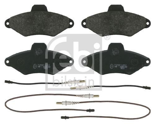 ÖN BALATA CITROEN XANTIA 1.6 1.8 16V 1.9D 2.0 2.0HDİ 94-03 60.5x130.9x17