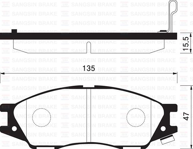 ÖN BALATA DİSK NISSAN ALMERA 03-07 OPEL ASTRA G COUPE GDB3563
