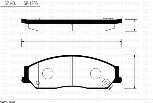 ÖN BALATA DİSK TOYOTA CAMRY 2.4-3.0 02-06