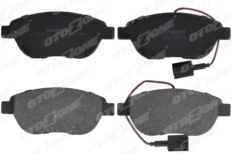 ÖN BALATA DOBLO 1.3-1.9 JTD 07>G.PUNTO 1.3 MJT 05>STILO 05>LINEA 07>BRAVO 07> 200mm 2 FİŞ GDB1483