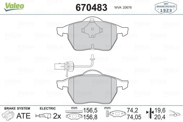 ÖN BALATA FİŞLİ PASSAT 96-01 A6 94-97 100 AVANT 1.8-2.0-2.5-2.6 TDI 16V GDB1049