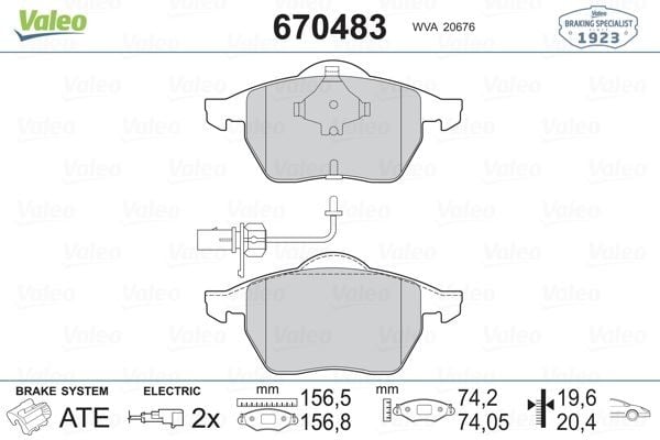 ÖN BALATA FİŞLİ PASSAT 96-01 A6 94-97 100 AVANT 1.8-2.0-2.5-2.6 TDI 16V GDB1049