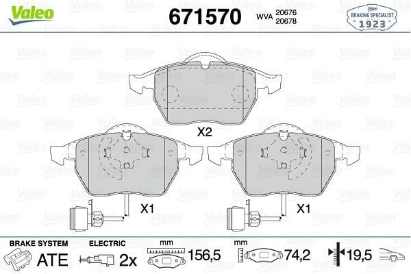 ÖN BALATA FİŞLİ PASSAT A6 100 AVANT 1.8-2.0-2.5-2.6 TDI 16V