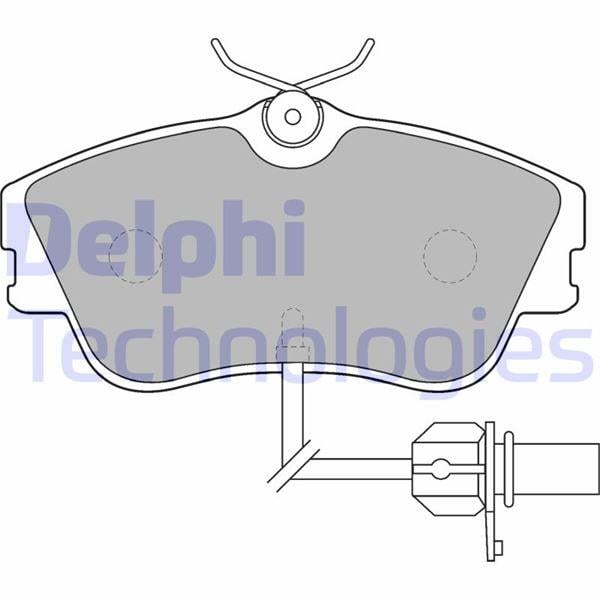 ÖN BALATA FİŞLİ VW TRANSPORTER T4 90-03 CARAVELLA 90-03