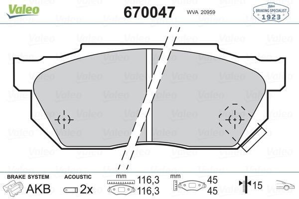 ÖN BALATA HONDA ACCORD 1.6EX-CIVIC 1.5 GTİ-GT-1.3-1.4-1.6İ-CRX 1.5i-1.6İ