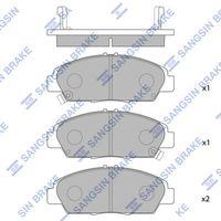 ÖN BALATA HONDA ACCORD 2.0İ 93-98 ROVER 600 618İ Sİ 96-99 620Sİ 93-99 620SDİ 94-99 14 LIK
