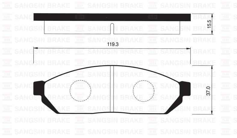 ÖN BALATA HONDA CIVIC 79-84 -SUZUKI ALTO 82-88 -DAMAS GDB254