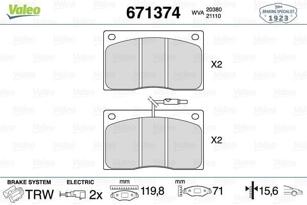 ÖN BALATA MASTER P28D-P30D-P35D-T28D-T30D-T35D
