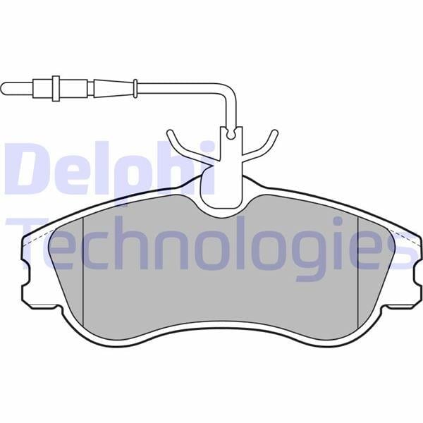 ÖN BALATA PARTNER-BERLINGO 07/96 > XSARA 04/97 > P306 05/93-05/01 FİŞLİ