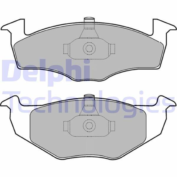 ÖN BALATA POLO 95-01 FABIA 02-14 CORDOBA 98-05 GDB1274 17.30 MM