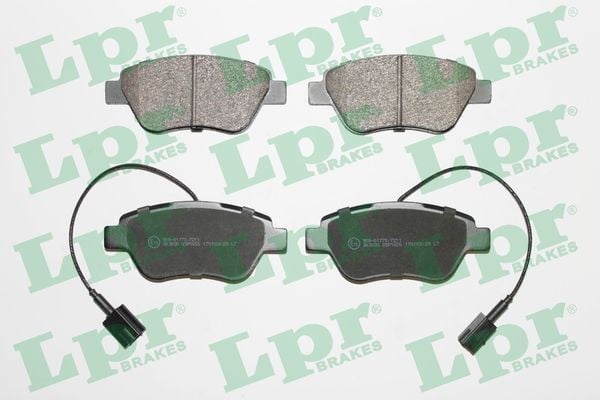 ÖN BALATA PUNTO EVO 1.2-1.3D MULTİJET-1.4-1.4 16V 07/2008 > ŞASİ NO DAN İTİBAREN: 1096217