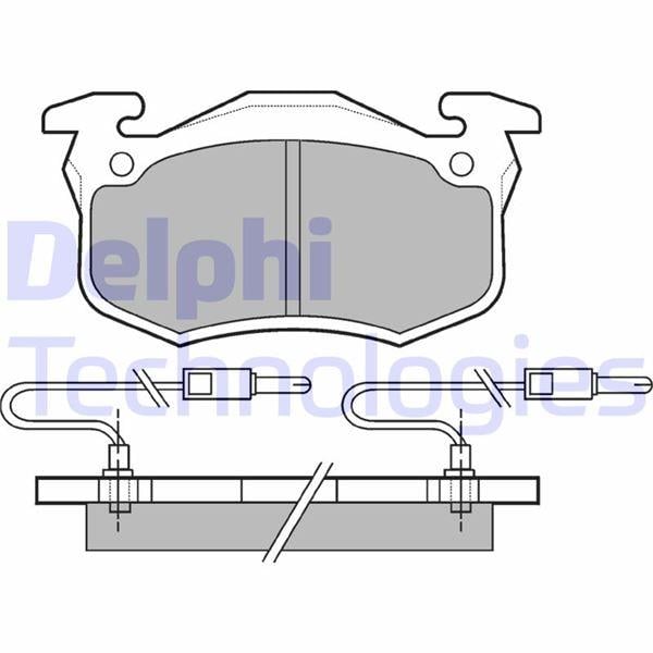 ÖN BALATA RENAULT R5 72>85 CLIO I 91>98 EXPRESS 85>92 TWINGO I 93>07 FİŞLİ