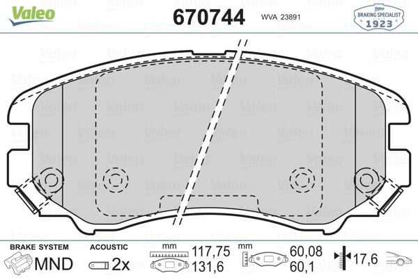 ÖN BALATA TUCSON 04 >10 SONATA 2.0 CRDI 04 COUPE 3.02 >09 KIA MAGENTIS 05 >09 >