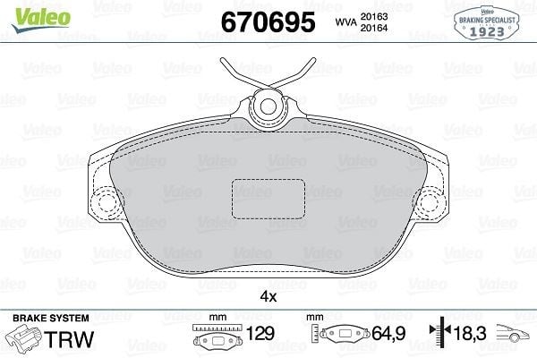 ÖN BALATA VOLVO S90 2.9 V90 2.9 740 2.0 2.3 2.4 940 2.0 2.3 960 2.0 2.9
