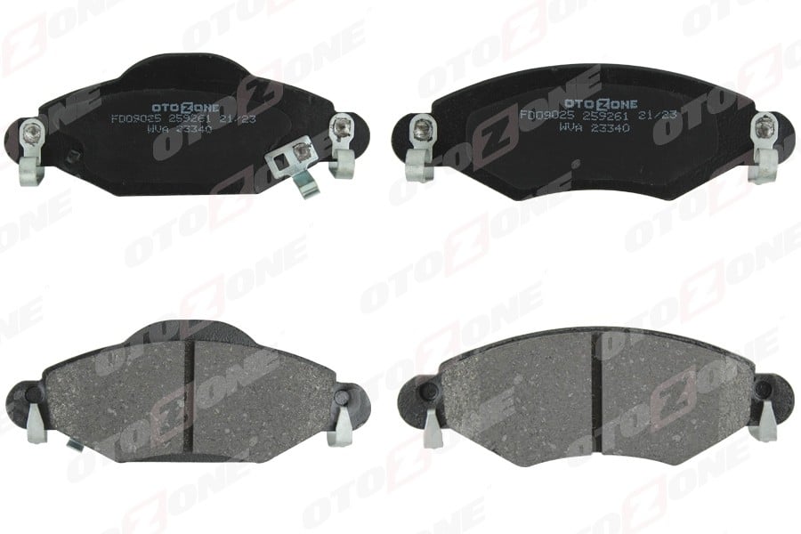 ÖN BALATA YARIS 1.0 99 >1.4 D4D 01 > 1.3 1.5 VVTI TS 04/2001 > GDB3324