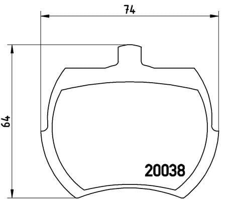 ÖN DİSK FREN BALATASI AUSTIN 1100 1.1 10/62-09/67 AUSTIN HEALEY SPRITE 1.1/1.3 03/64-10/71