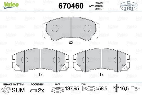 ÖN DİSK FREN BALATASI OPEL FRONTERA 2.0/2.2/3.2/2.2D/2.5D/2.8D 08/91-07/04