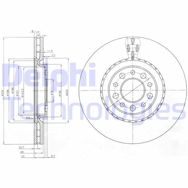ÖN FREN AYNASI ALFA ROMEO 159 08>12 GIULIETTA 10>18 JEEP CHEROKEE 14> 330x28x40