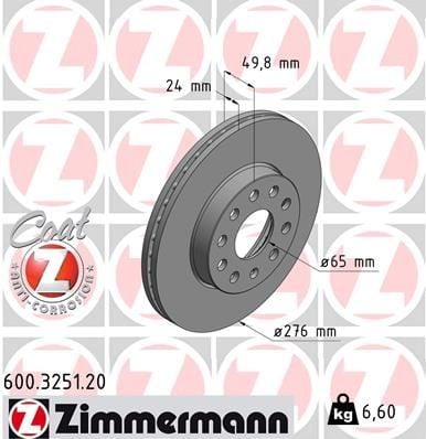 ÖN FREN AYNASI GOLF 7 12>LEON 13>A3 13>OCTAVIA 12> 276x24x5DLxHVLI 0986479C47