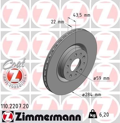 ÖN FREN AYNASI OPEL COMBO D 12> FIAT DOBLO 10> EGEA 16> ALFA ROMEO 147 01> 156 97>05 284 x 22 5 DELİK HAVALI