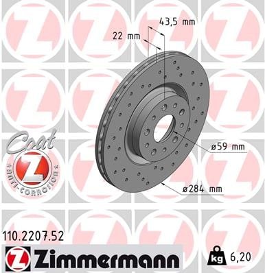 ÖN FREN AYNASI OPEL COMBO D 12> FIAT DOBLO 10> EGEA 16> ALFA ROMEO 147 01> 156 97>05 284 x 22 5 DELİK HAVALI