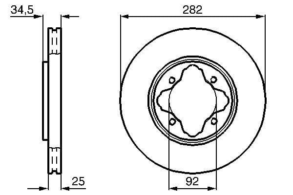 ÖN FREN AYNASI ROVER 600 618 96-99 620İ Sİ Tİ 93-99 / HONDA ACCORD EURO 2.0L F20Z1 CE8 kasa 96-98 15 JANT