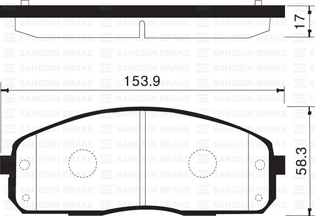 ÖN FREN BALATA HYUNDAI H100 2.5L KAMYONET 04-> / KIA K2500 D4CB KAMYONET 12-> / K2900 08->