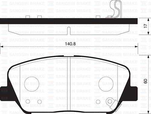 ÖN FREN BALATA HYUNDAI İ30 1.6L G4FD GDİ GAMMA 140hp 11-> 1.4L 1.6L CRDi DİZEL 12-> / KIA CEED 1.6L GDI benzinli 12-> 1.4L 1.6L CRDi DİZEL 12-> 15 jant için