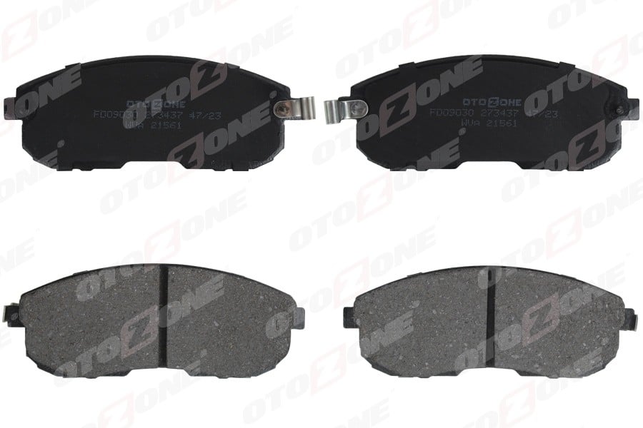 ÖN FREN BALATA NISSAN JUKE 1.6L HR16DE DIG-T F15 10-> 1.5L Dci F15 10-> / MAXIMA 2.0L VQ20DE DOHC A3 2 A33 V6 95-03 / 3.0L VQ30DE DOHC A32 V6 95-> / SUZUKI SX4 1.6L M16A VVT RW416 05->