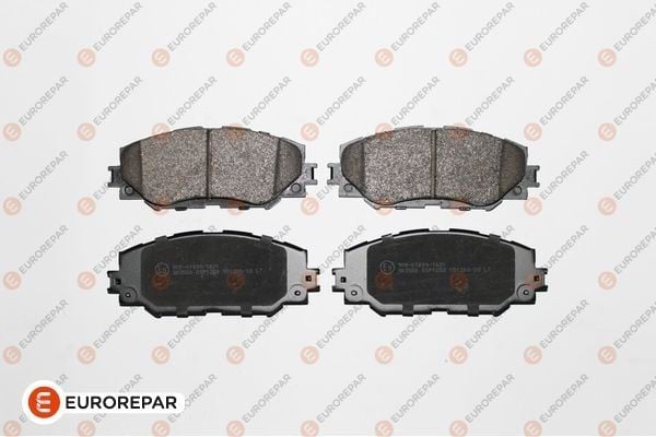 ÖN FREN BALATA TOYOTA AURIS. COROLLA 1.6L 1ZR-FE ZRE151 07-11 / 1.33L 1NR-FE NRE150 6 vites 10-12