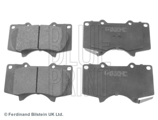 ÖN FREN BALATA TOYOTA HILUX 3.0L 1KD-FTV KUN26 4x4 09-11 / LAND CRUISER PRADO 4.0L 1GR-FE GRJ150 09- > 3.0L 1KD-FTV KDJ120 D-4D 03-09 / MITSUBISHI PAJERO 3.2L 4M41 V98W 07->