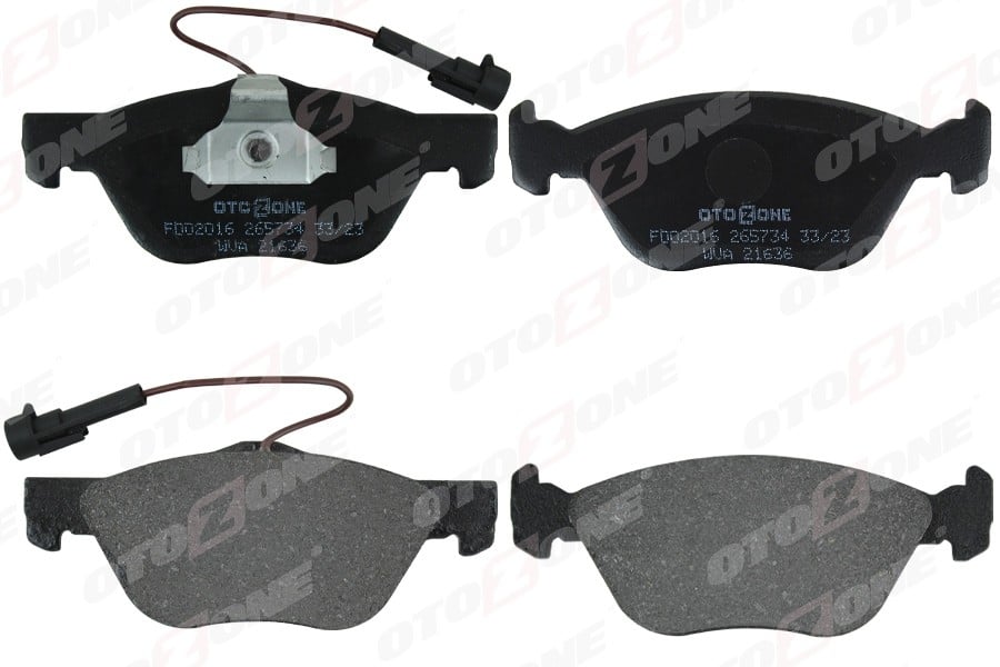ÖN FREN BALATASI FIAT MAREA 95> ALFA ROMEO 145-146-156 2.0 16V 2.0 JTD FİŞLİ