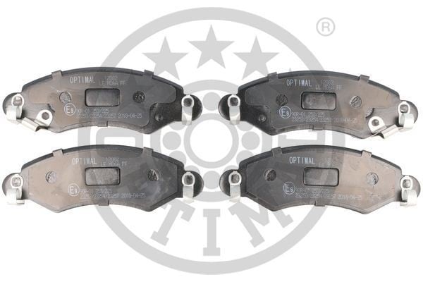 ÖN FREN BALATASI OPEL AGILA 1.0 1.2-1.3 CDTİ 00>07 SUZUKI WAGON R SOLIO-IGNIS 1.3 4WD 03> SUBARU JUS TY III 03>